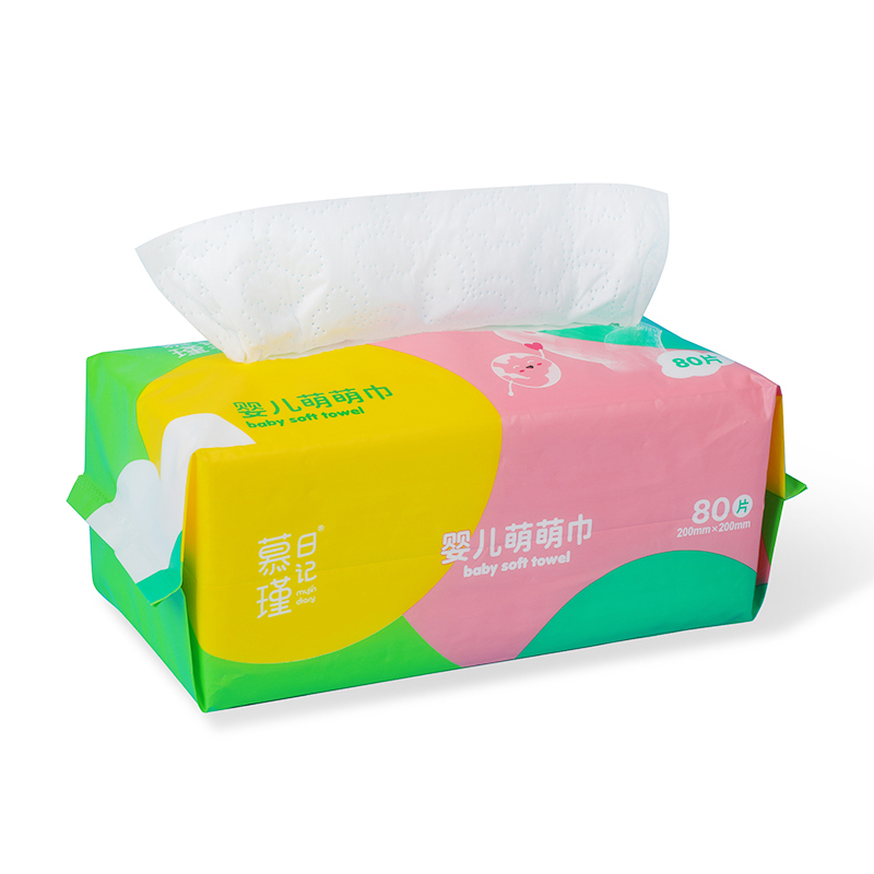 Gentle Care MPM superweiche Trockentücher, zweilagige weiche Tücher für Kinder