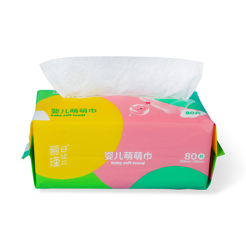 Gentle Care MPM superweiche Trockentücher, zweilagige weiche Tücher für Kinder
