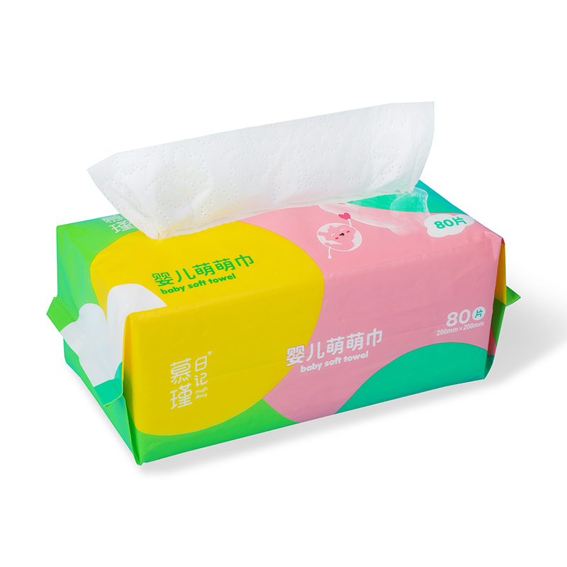 Gentle Care MPM superweiche Trockentücher, zweilagige weiche Tücher für Kinder