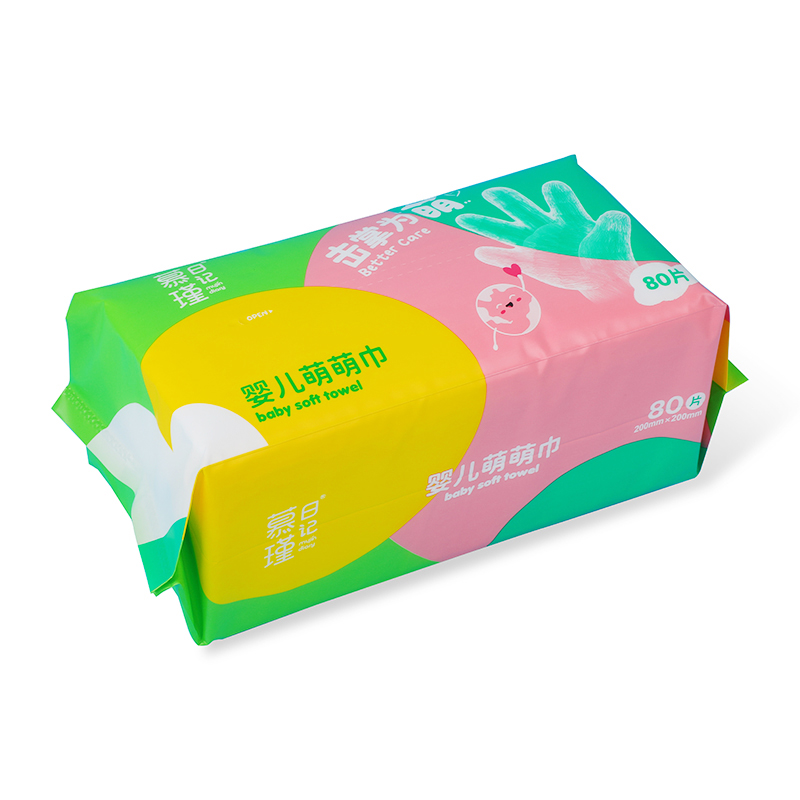 Gentle Care MPM superweiche Trockentücher, zweilagige weiche Tücher für Kinder