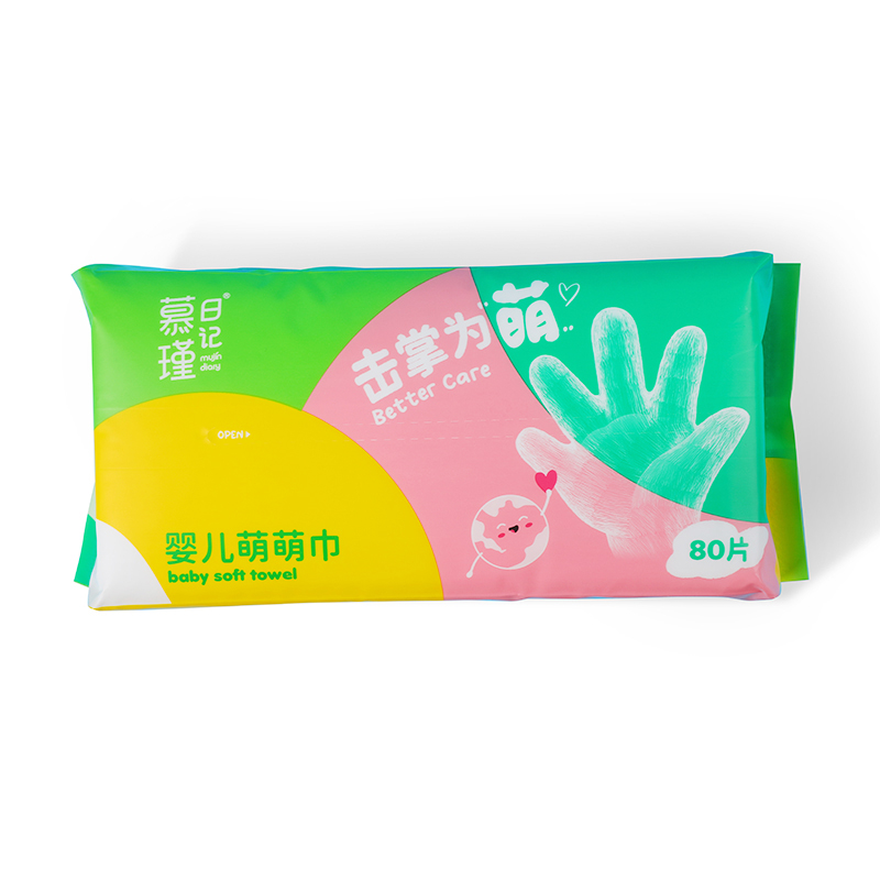 Gentle Care MPM superweiche Trockentücher, zweilagige weiche Tücher für Kinder