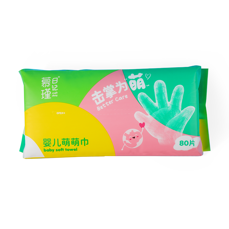 Gentle Care MPM superweiche Trockentücher, zweilagige weiche Tücher für Kinder